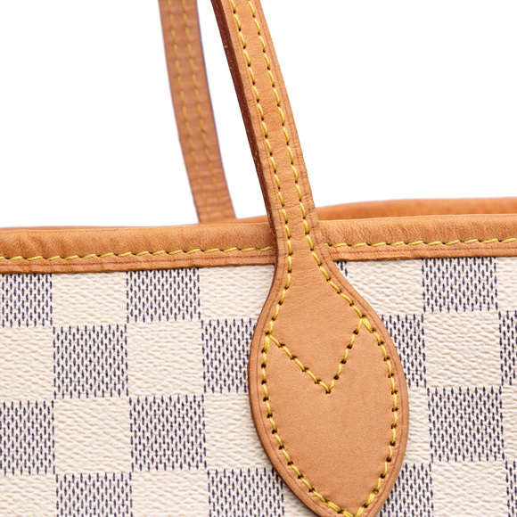 Pre-Loved Louis Vuitton Damier Azur Neverfull MM - Picture 8 of 10